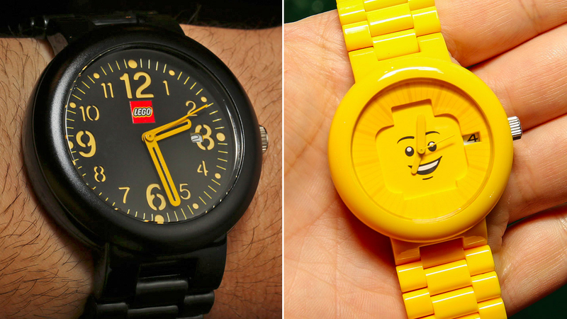 Illustration for article titled Así son los divertidos y coloristas nuevos relojes de Lego